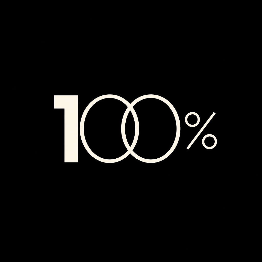 100% app icon